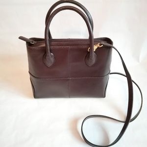 Etienne Aigner Brown Genuine Leather Bag